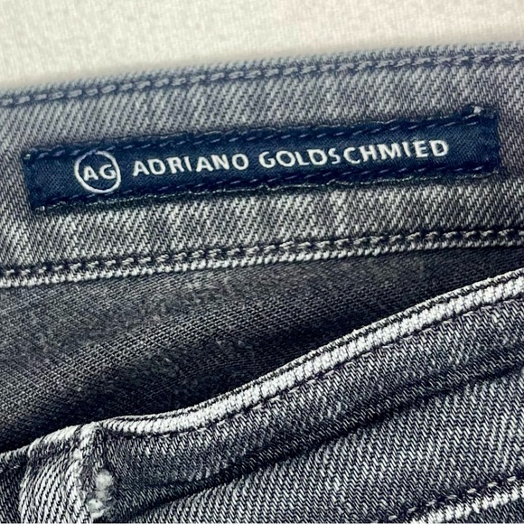 AG Adriano Goldschmied Black Distressed Skinny Jeans! - Picture 4 of 14